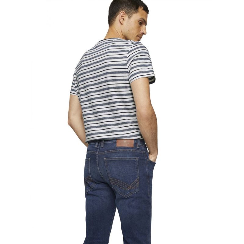 Tom Tailor Ανδρικό Παντελόνι Josh Jeans Regular Slim 1027229-10282 Dark Stone Wash Denim
