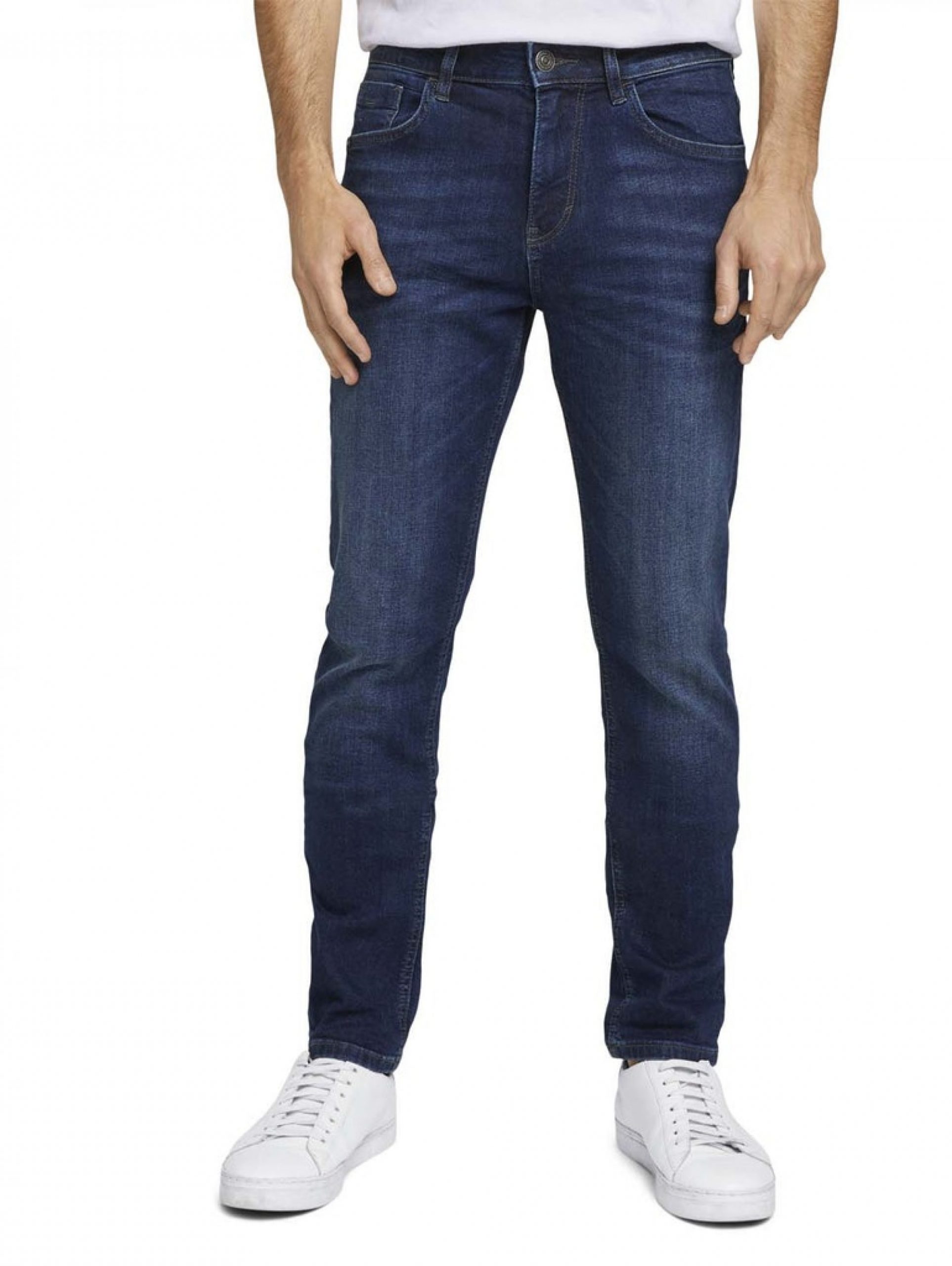 Tom Tailor Ανδρικό Παντελόνι Josh Jeans Regular Slim 102722910283 Stone Wash Denim
