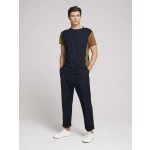 Tom Tailor Ανδρική Μπλούζα Organic Cotton T-Shirt 1028180-10668 Μπλε