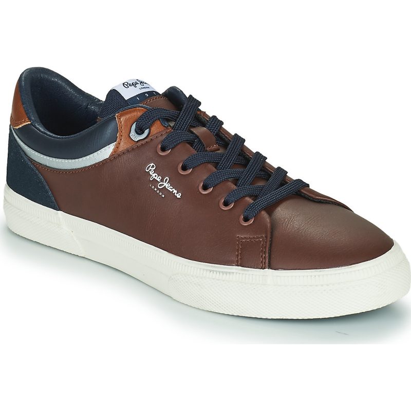 Pepe Jeans Ανδρικά Sneakers Kenton Class PMS30764-878 Brown