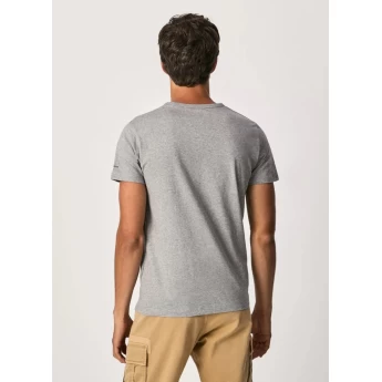 Pepe Jeans Ανδρική Μπλούζα T-Shirt Sacha PM507860-933 Grey Marl
