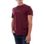 Fred Perry Ανδρική Μπλούζα Embroidered T-Shirt M2706-472 Aubergine