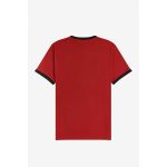 Fred Perry Ανδρική Μπλούζα Ringer T-Shirt M3519-296 Blood