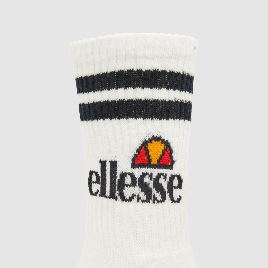 ELLESSE 'PULLO' 3PACK ΚΑΛΤΣΕΣ ΑΝΔΡΙΚΕΣ SAAC0620-908 White