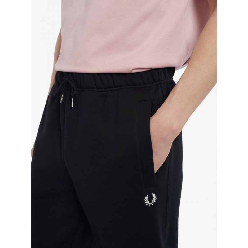 Fred Perry Ανδρικό Παντελόνι Φόρμας Loopback Sweatpant T2515-102 Black