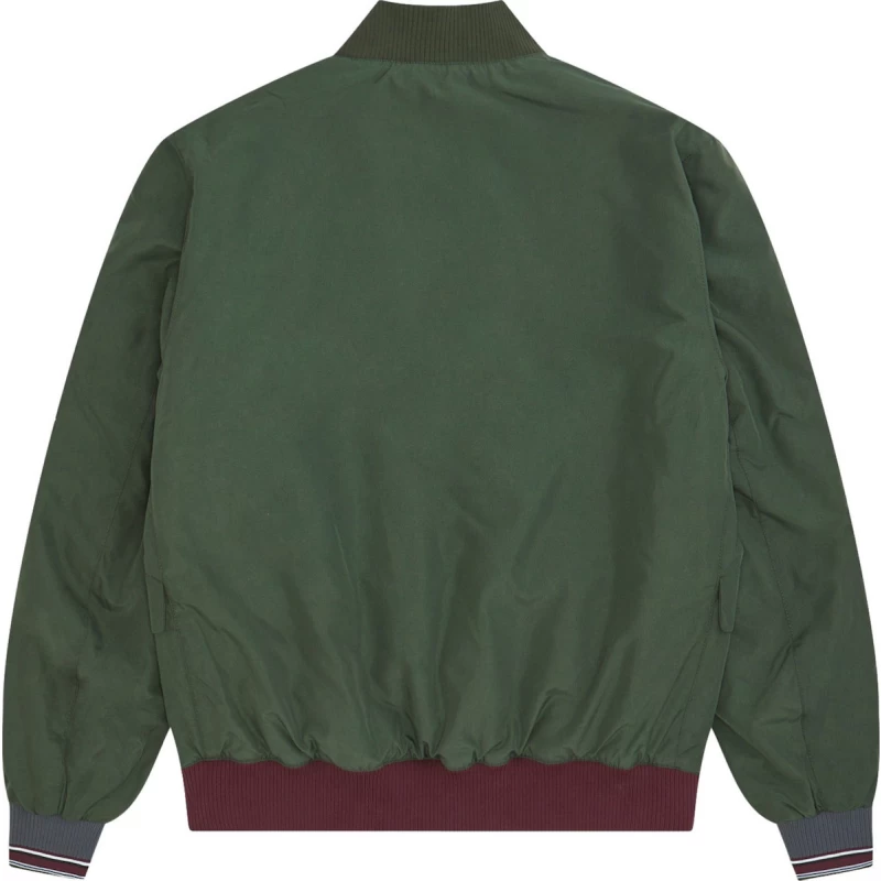Fred Perry Ανδρικό Μπουφάν Quilted Bomber Jacket J7510-408 Hunting Green