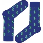 John Frank Ανδρικές Κάλτσες ONE SIZE 40-45 Dollars JFLSFUN52 Blue