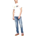 Pepe Jeans Ανδρικό T-shirt Mε Λογότυπο PM506356-802 Λευκό