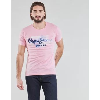 Pepe Jeans Golders Ανδρικό T-shirt PM503213-325 Ροζ