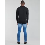 Pepe Jeans Ανδρική Μπλούζα Μακρυμάνικη PM506138-999 Μαύρο