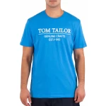 Tom Tailor Ανδρική Μπλούζα T-Shirt With Print 1021229-26178 Sky Blue