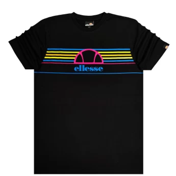 Ellesse Ανδρικό T-Shirt Με Στάμπα SHM13827-011 Μαύρο