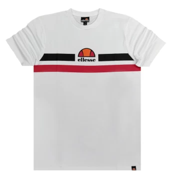 Ellesse Ανδρικό T-Shirt Με λογότυπο SHM06453-908 Λευκό