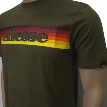 Ellesse Ανδρικό T-Shirt Με λογότυπο SHM13822-506 Χακί