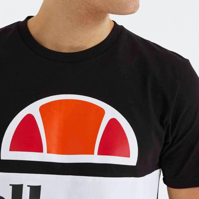 Ellesse Ανδρικό T-Shirt Με λογότυπο SHM03430-038 Μαύρο