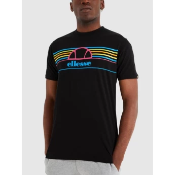 Ellesse Ανδρικό T-Shirt Με Στάμπα SHM13827-011 Μαύρο