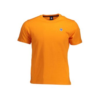 Ανδρική Μπλούζα North Sails T-Shirt Organic 692791-0725 Πορτοκαλί