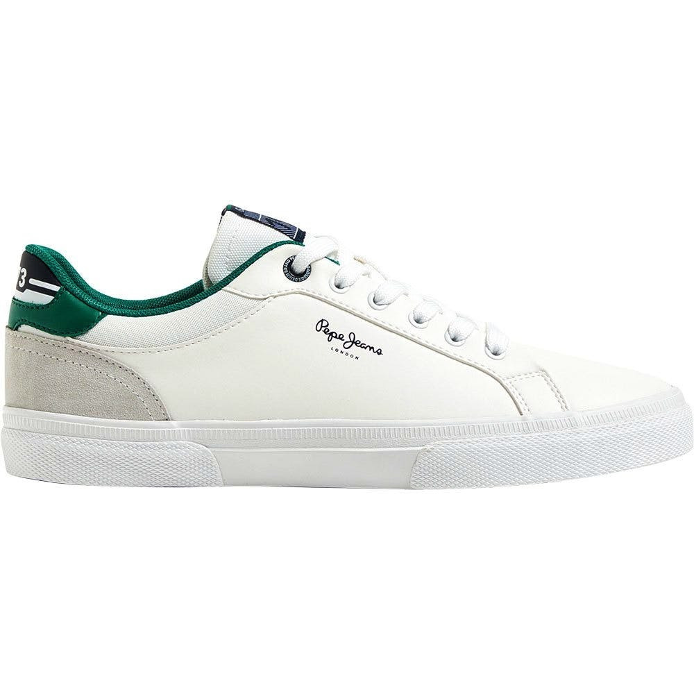 Ανδρικά Παπούτσια Pepe Jeans Sneakers Kenton Colours PMS30815-665 GREEN Λευκό, Πράσινο