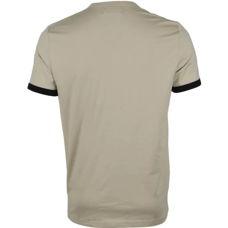 Fred Perry Ανδρική Μπλούζα Ringer T-Shirt M3519-P04 Μπεζ