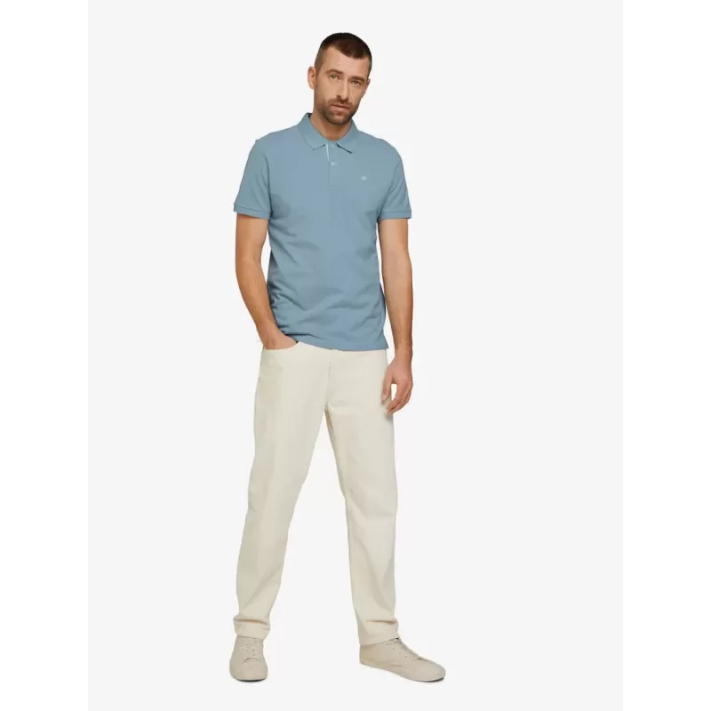 Ανδρική Μπλούζα Polo Κοντομάνικη Tom Tailor 1031006-26298 Γαλάζιο