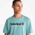Timberland Ανδρική Μπλούζα Wind, Water, Earth And Sky™ TB0A27J8-G99 Πράσινο