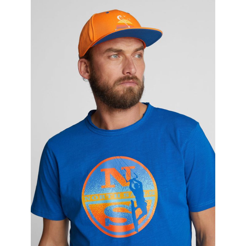 Ανδρική Μπλούζα North Sails T-Shirt Organic 692796-0788 Μπλε