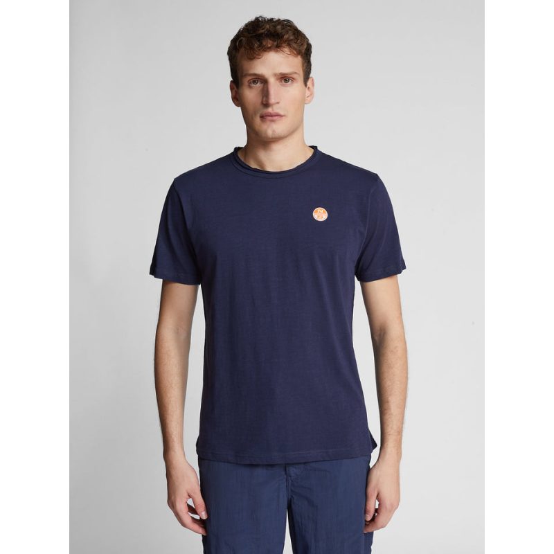 Ανδρική Μπλούζα North Sails T-Shirt Organic 692796-0802 Μπλε