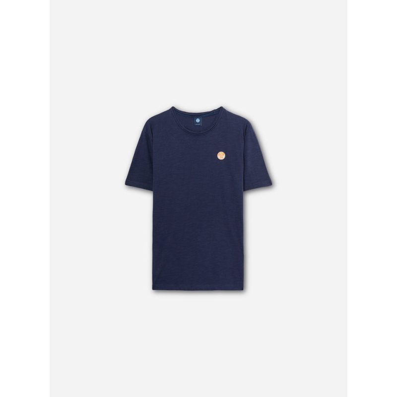 Ανδρική Μπλούζα North Sails T-Shirt Organic 692796-0802 Μπλε