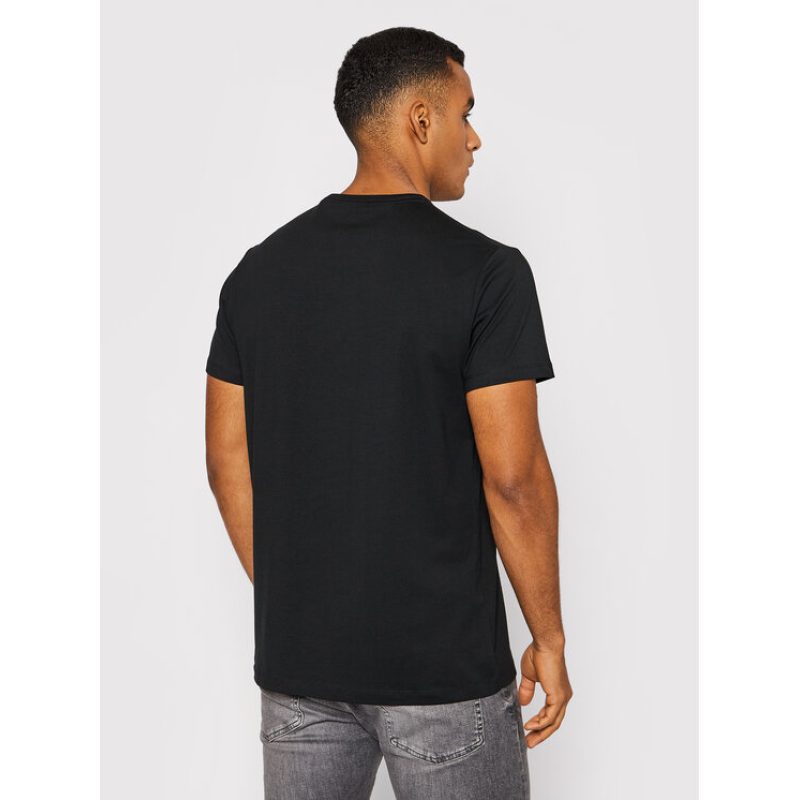 Pepe Jeans Ανδρική Μπλούζα Original Basic T-Shirt PM508212-999 Μαύρο