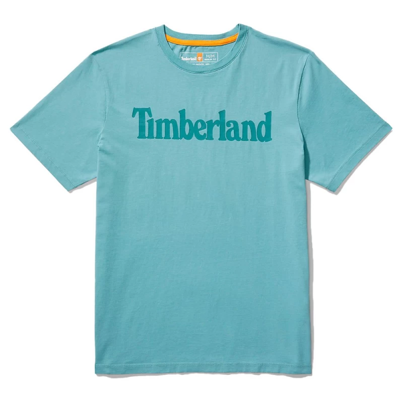 Timberland Ανδρική Μπλούζα Kennebec River K-R Brand Linear TB0A2C31-G99 Mineral Blue