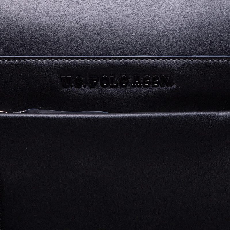 US. Polo Assn. Ανδρικό Τσαντάκι Ώμου Cambridge Crossbody BAG BIUCB5032MVP000-Μαύρο