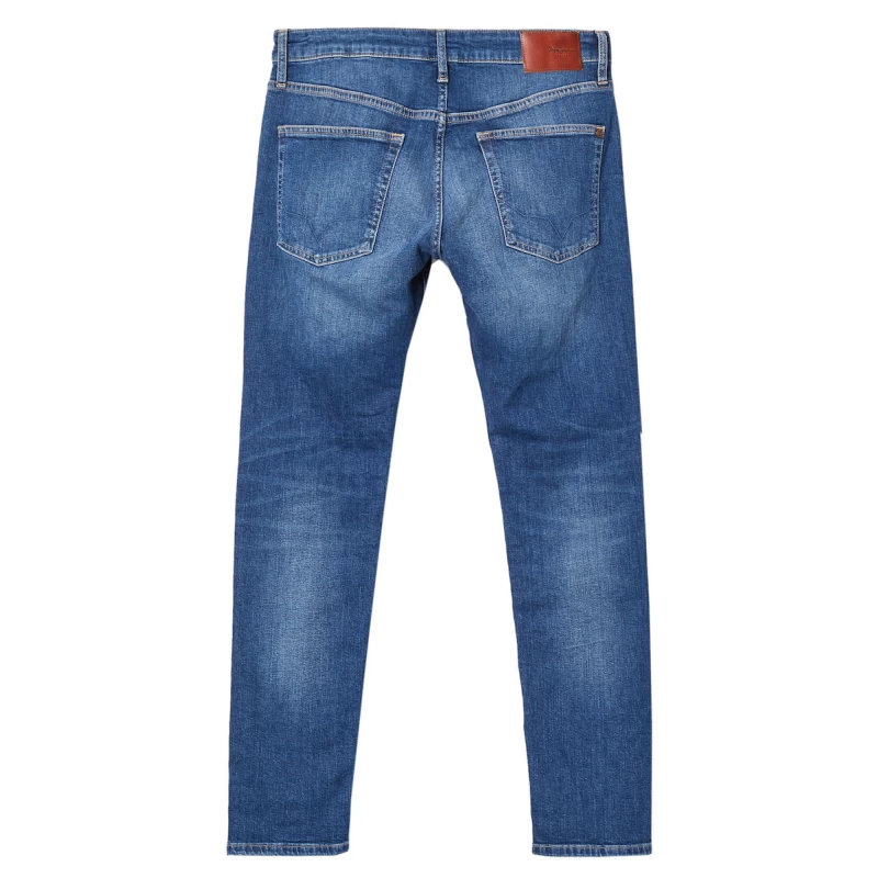 Pepe Jeans'Stanley' Taper Fit Denim Παντελόνι Ανδρικό PM206327HM24-000 Μπλε