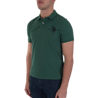 U.S. Polo Assn. Ανδρική Μπλούζα Polo Kory 6142441029-149 Πράσινο