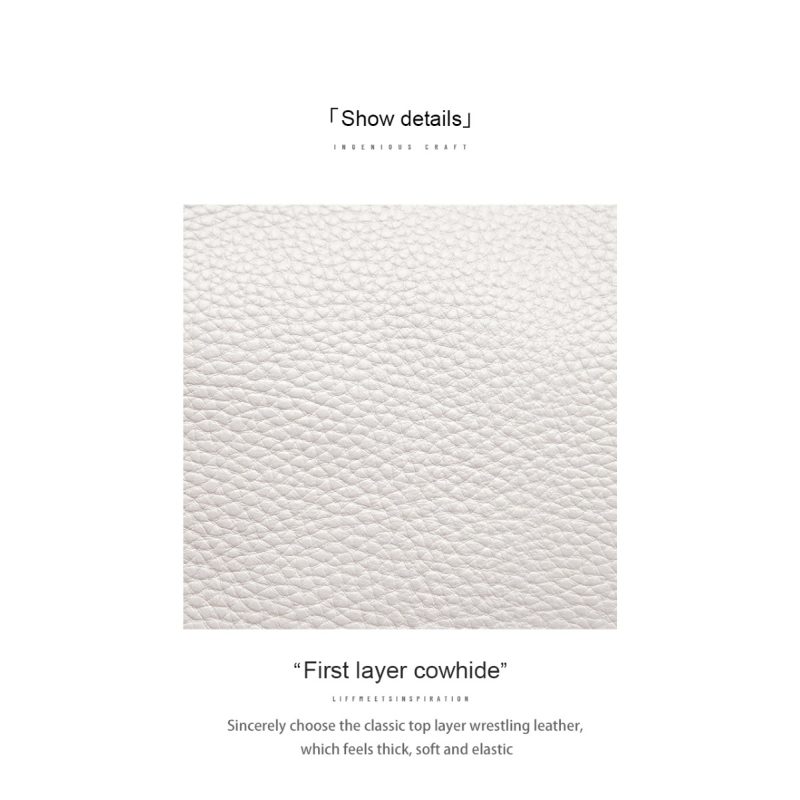 Δερμάτινη Γυναικεία Τσάντα Χειρός/Ώμου Foxer 958657F άσπρο