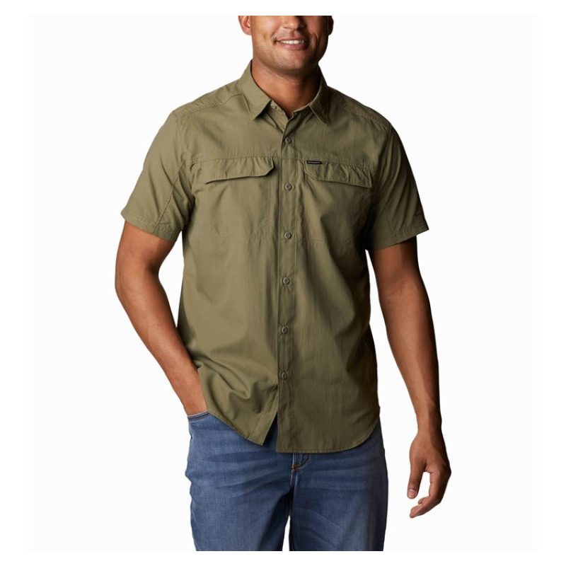 Ανδρικό Πουκάμισο Silver Ridge™ 2.0 Short Sleeve Shirt 1838885-398 Χακί
