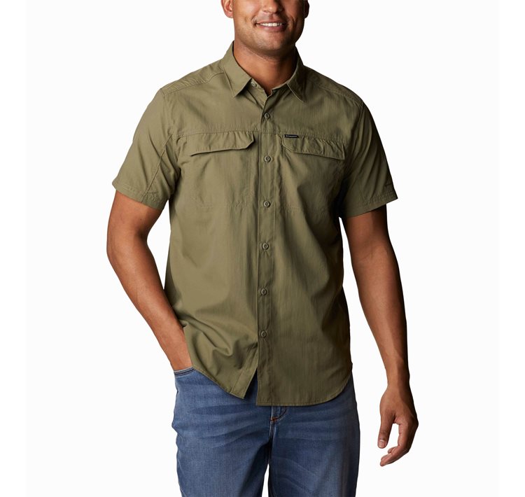 Ανδρικό Πουκάμισο Columbia Silver Ridge™ 20 Short Sleeve Shirt 1838885398 Χακί