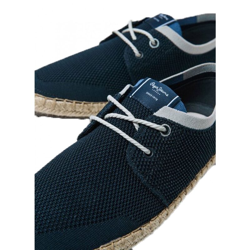 Ανδρικά Sneakers Pepe Jeans Tourist Laces Up Εσπαντρίγιες PMS10300-595 Μπλε