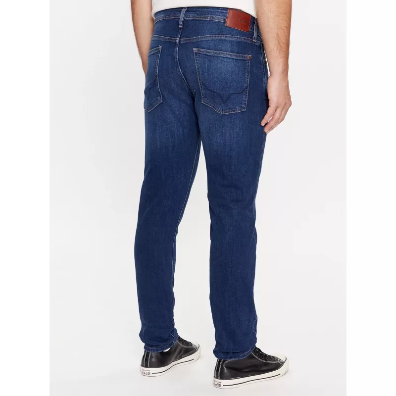 pepe jeans tzin tapered pm207390ct4 skouro mple tapered leg 0000303578060 2 tobros.gr
