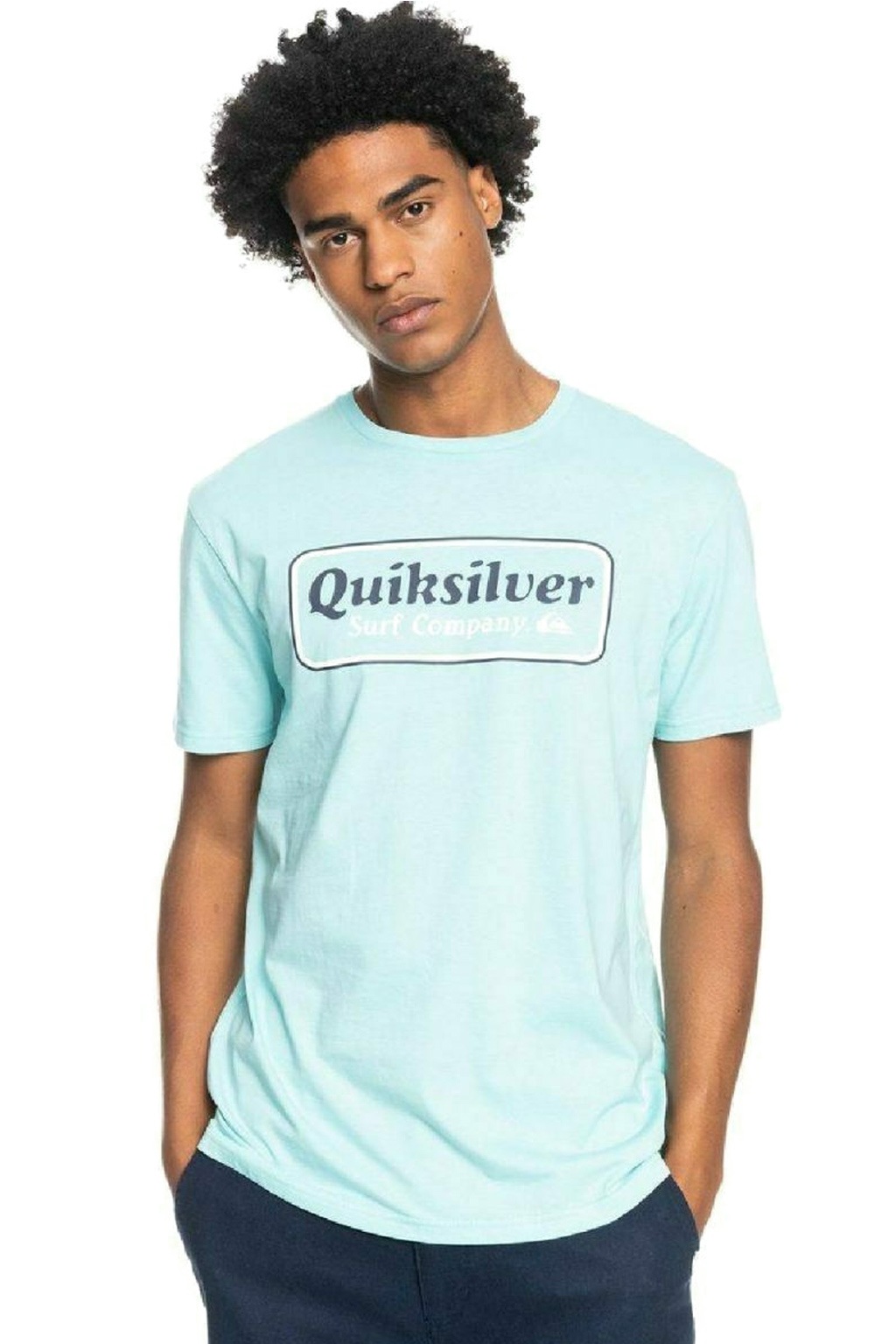 QUIKSILVER BORDER TO BORDER ΜΠΛΟΥΖΑ ΑΝΔΡIKH EQYZT06709BGD0 Γαλάζιο