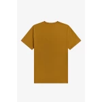Fred Perry Ανδρική Μπλούζα Embroidered T-Shirt M2706-644 Καφέ