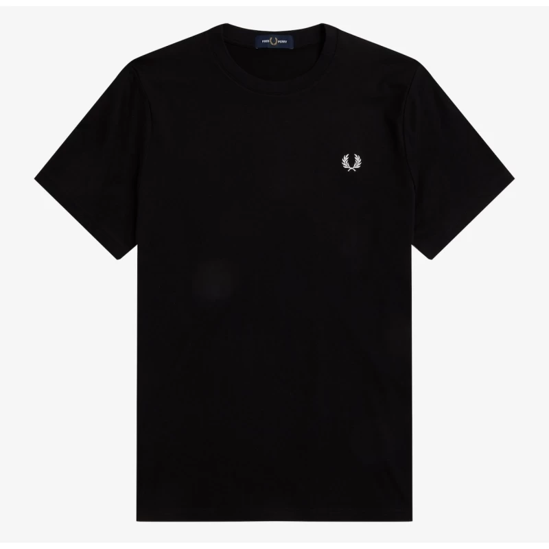 Fred Perry Ανδρική Μπλούζα Graphic Print T-Shirt M3626-102 Μαύρο
