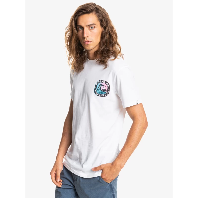 Quiksilver Another Story Ανδρικό T-Shirt EQYZT06718-WBB0 Λευκό