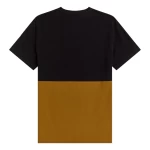 Fred Perry Ανδρική Μπλούζα Panelled Stripe T-Shirt M3579-644 Dark Caramel