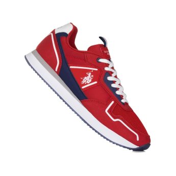 U.S. Polo Assn. Ανδρικά Παπούτσια Casual Nobil004-Red-Dbl01 Κόκκινο