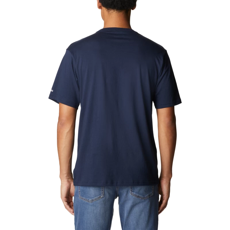 Ανδρική Μπλούζα Columbia CSC Basic Logo™ Short Sleeve Tee 1680053-473 Μπλε