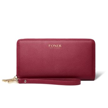 Γυναικείο δερμάτινο πορτοφόλι Foxer 256001F κόκκινο