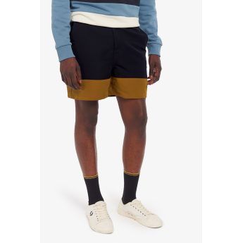 Fred Perry Ανδρικό Μαγιό Colour Block Swimshort S3508-608 Navy