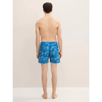 Tom Tailor Ανδρικό Μαγιό All Over Printed Swimshorts 1029970-29249 Μπλε