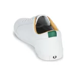 Fred Perry Ανδρικό Δερμάτινο Sneaker Baseline Leather B1228-100 Λευκό