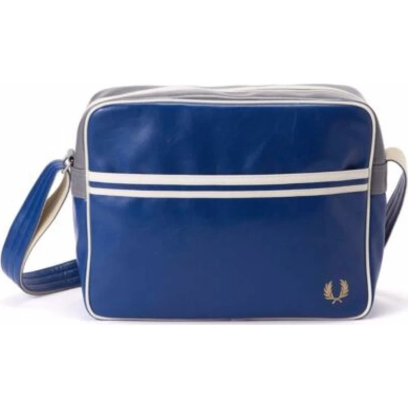 Fred Perry Ανδρική Τσάντα Ώμου Classic Shoulder Bag L5251-518 Μπλε